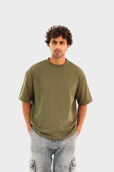 أوفـر سايز تيشيرت – Olive Grove