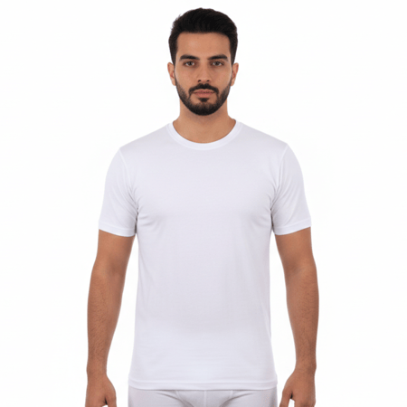 6 فنائل دائري رجالي ريزمان - Rezman