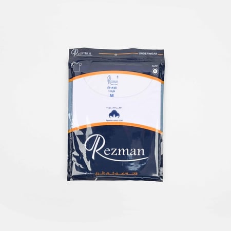 6 فنائل دائري رجالي ريزمان - Rezman