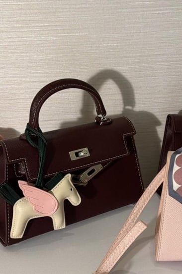 هرمز كيلي عنابي خيط أبيض