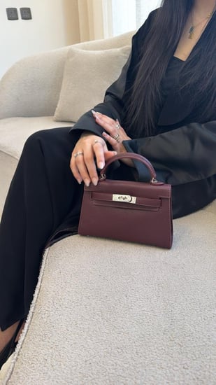 هرمز كيلي عنابي (ميني 19cm)