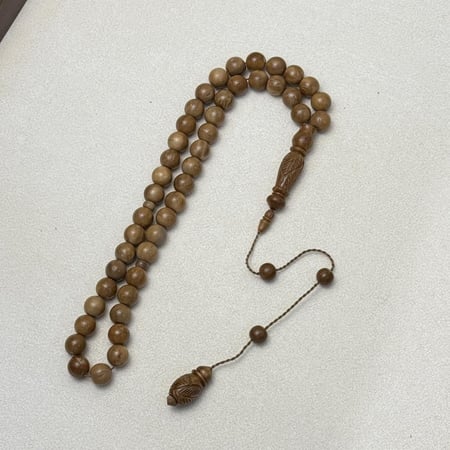 مسباح خشب الكوك الطبيعي