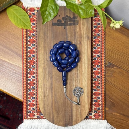 مسباح فاتوران بلو مون - طربزونة فضة -