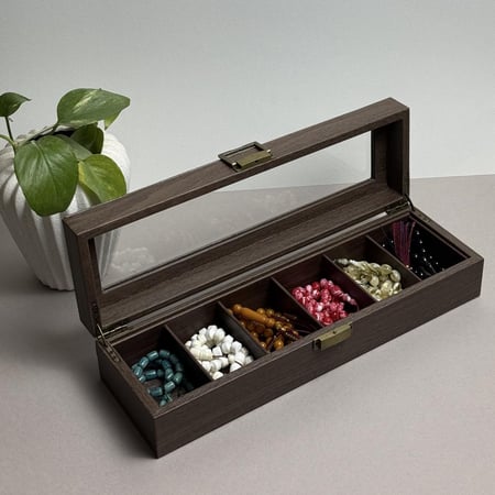 صندوق حفظ السبح 6 خانات تخزين