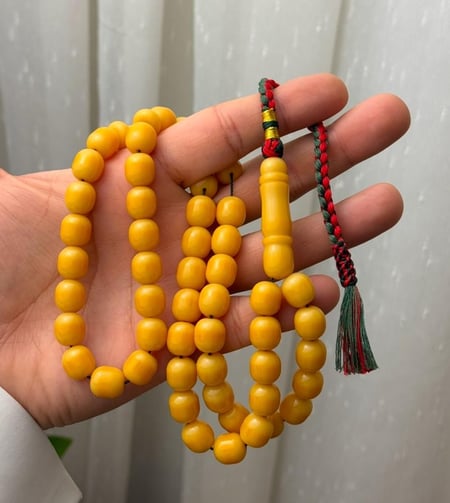 مسباح بكلايت صب جديد- اصفر منقاوي-