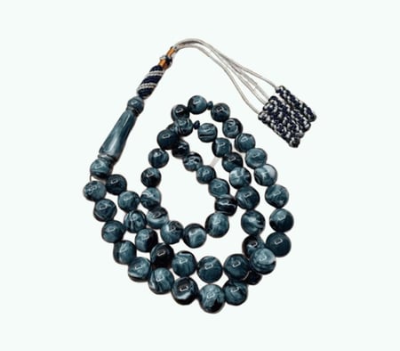 مسبلح بكلايت كحلي ورمادي مموج بكركوشة تفصال يدوي