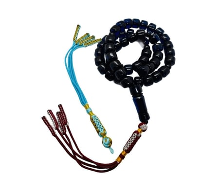 مسباح زعفران صندوقي أزرق حرباء كركوشة  مع كركوشة هدية