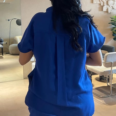 “Sprout Scrub set “ROYAL BLUE