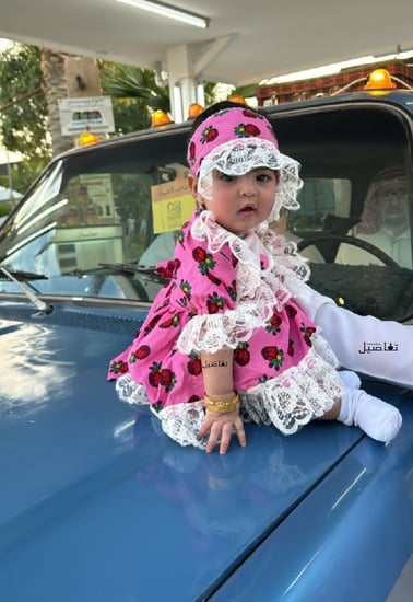 فستان الشالكي البناتي الانيق - متجر تفاصيل