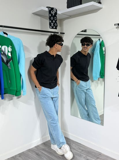 تي شيرت ياقة