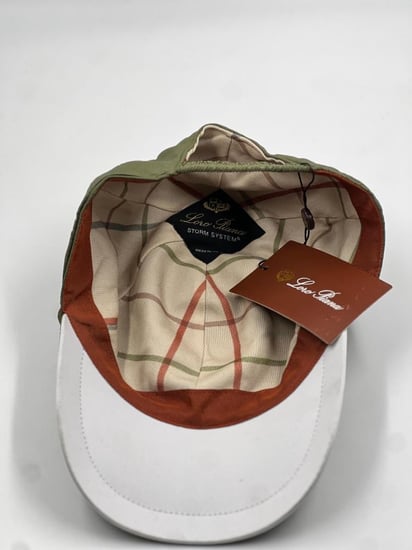 قبعة رجالي من ماركة لور بيانا (Loro Piana)بتقنية Storm System® - اخضر.