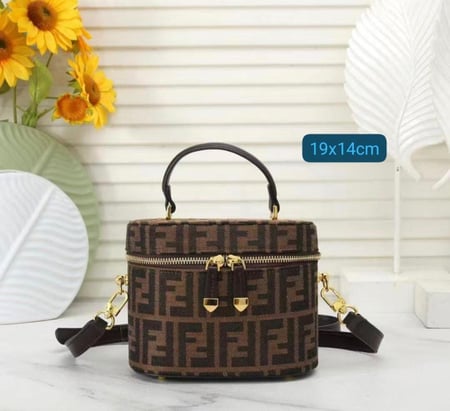 تشكيلة متنوعة من حقائب اليد النسائية من ماركة فندي (Fendi)-موديل (Fendi Vanity Bag)