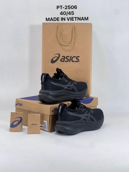 حذاء رياضي رجالي من ماركة اسكس ( ASICS GEL-NIMBUS 28) أسود