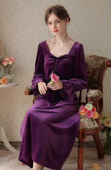 قميص أنثوي راقي من المخمل الفاخر- 3 ألوان