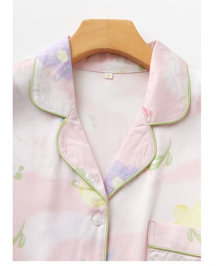 بيجاما الربيع المنعش من قماش الفيسكوز البارد- A1