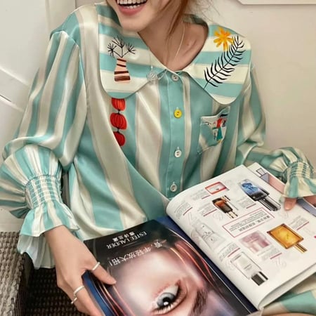 قميص وفستان الصيف بألوان وطبعات منعشة