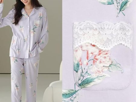 بيجاما  القطن الناعمة بتفاصيل أنيقة وفاخرة