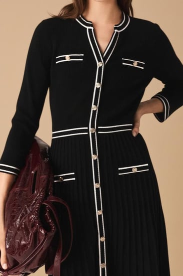 فستان سهره اسود محبوك