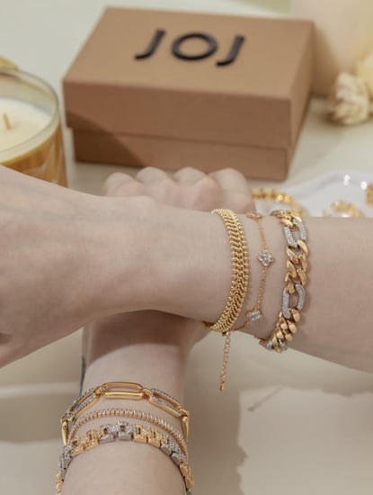 سيت Joj Elegance & Maison Joj  مطلي بالذهب .