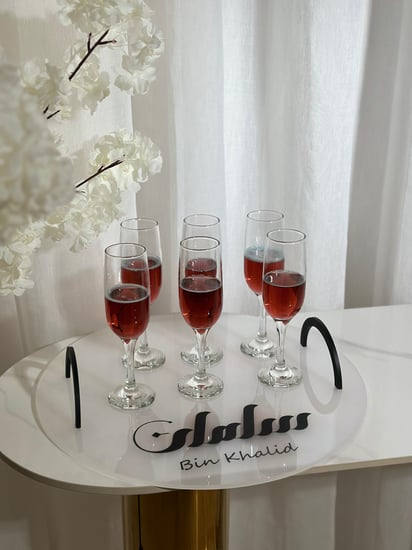 صينية تقديم العصير