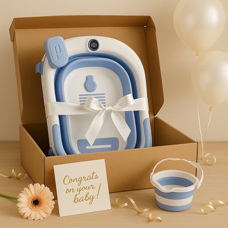 طقم استحمام حديثي الولادة