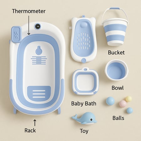 طقم استحمام أطفال