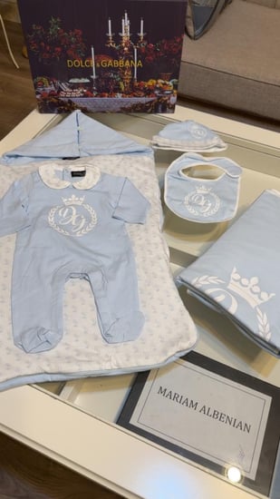 طقم مواليد دوتشي غابانا