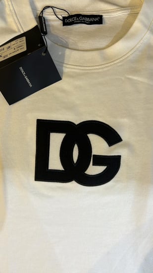 تيشرت دوتشي غابانا ابيض