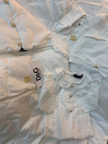 طقم مواليد دوتشي غابانا بنات