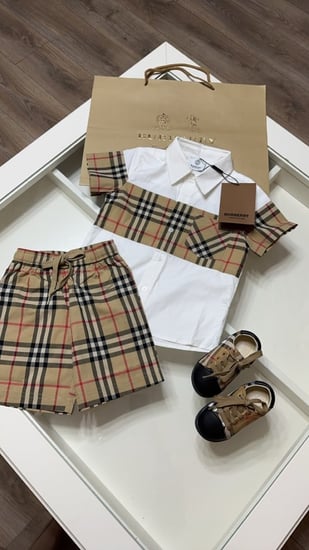 طقم بربري (شورت+ قميص)