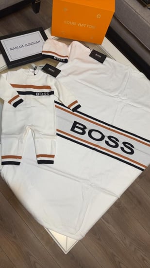 طقم بوس Boos لحاف+افرول+قبوع