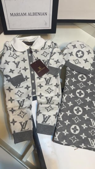 طقم لويس فتون لحاف +افرول + قبوع