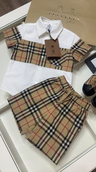 طقم بربري (شورت+ قميص)