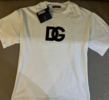 تيشرت دوتشي غابانا ابيض