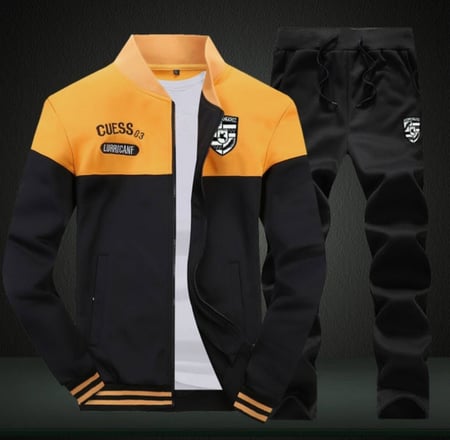 طقم رياضي شتوي مقاس XXL