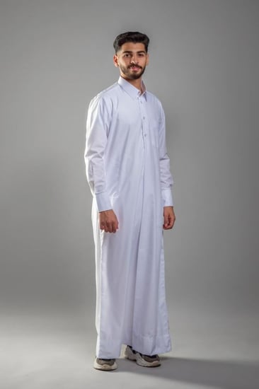 ثوب صيفي قلاب كبك او كم عادي