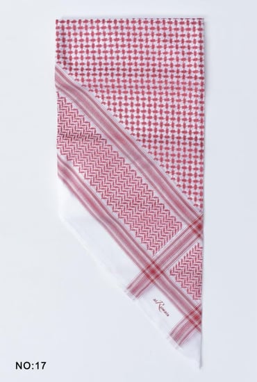 شماغ الرويس انجليزي احمر No.17