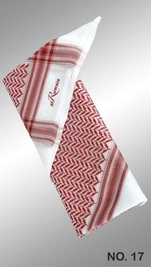 شماغ الرويس انجليزي احمر No.17