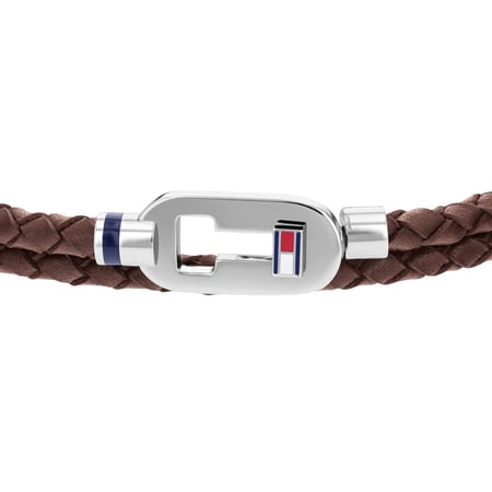 اسوارة جلدية بني من تومي هيلفيغر موديل 2790385