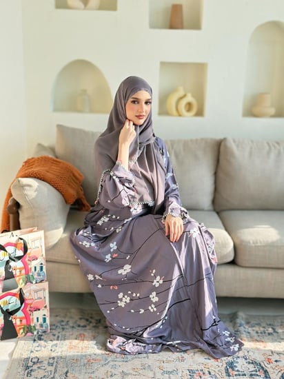 شرشف صلاة بطرحة منفصلة