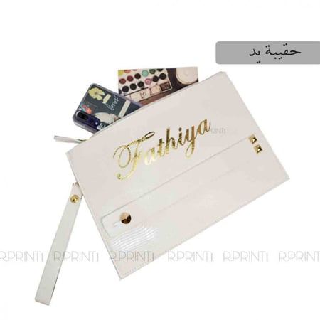 حقيبة يد من الجلد