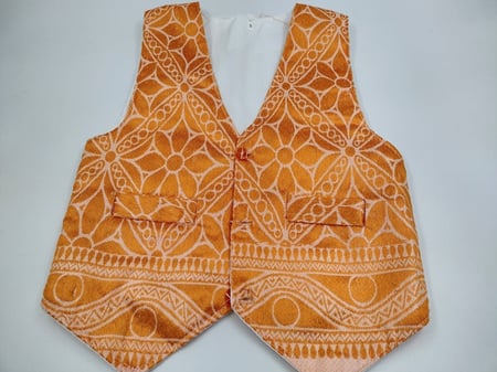 صديريه ولادي  مكاوي برتقالي