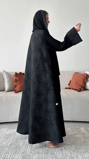 عباية كريب كوري و جاكار هندي بقصة نصف كلوش