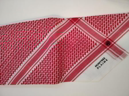 شماغ مونتري MUNTREE الجديد أحمر 2026- 23003