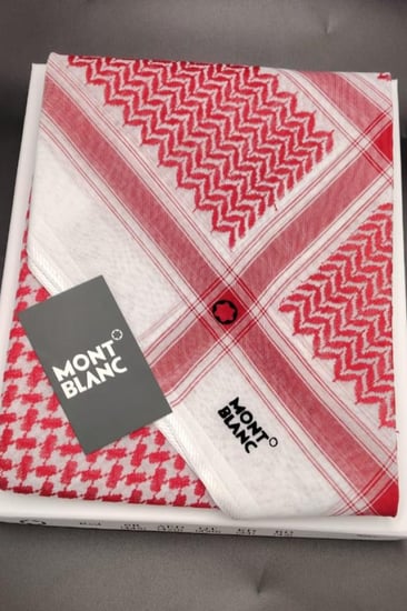 شماغ مونت بلانك كلاسيك لون خاص 2026