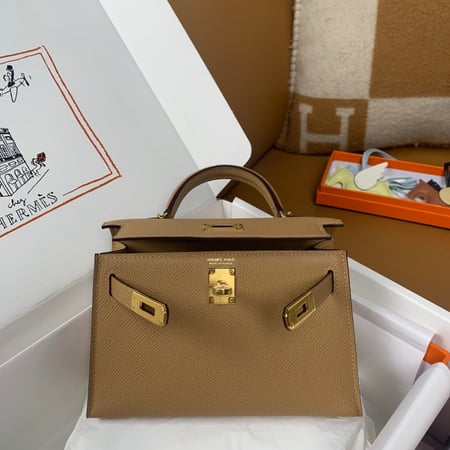 حقيبة ايرمز ميني كيلي خياطة يدوية بالكامل