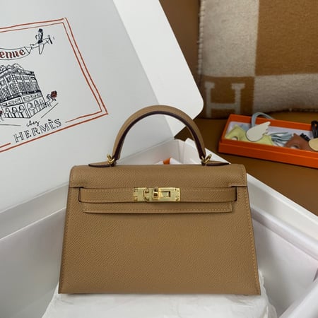 حقيبة ايرمز ميني كيلي خياطة يدوية بالكامل