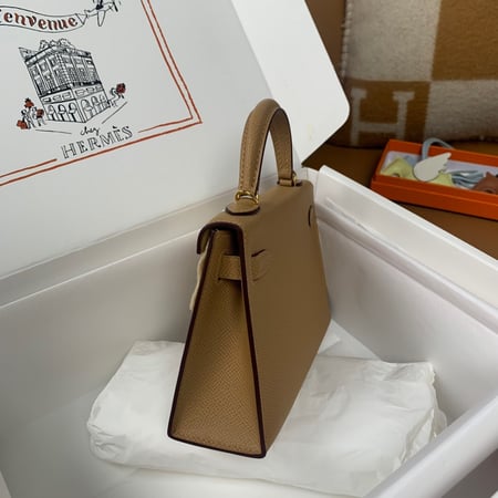 حقيبة ايرمز ميني كيلي خياطة يدوية بالكامل