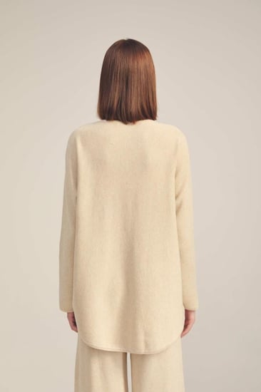 بلوزة محبوكة بلمعة