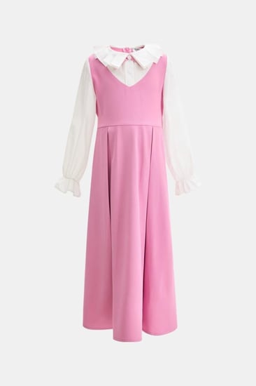 مريول مدرسي وردي